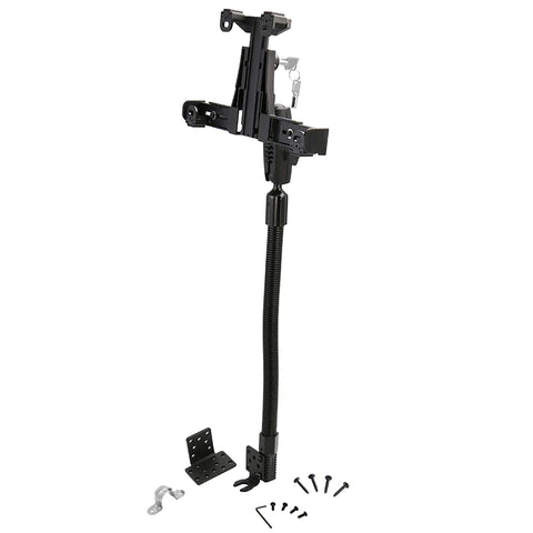Arkon TAB58825MM Robust Locking Tablet Seat Rail or Floor Mount for iPad, Note, and more