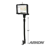 Arkon TAB4RM8825AL Robust Heavy-Duty Metal Locking Seat Rail or Floor Tablet Mount