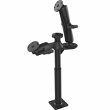 RAM-VP-SW2F-89 RAM Tele-Pole™ with 8” & 9” Poles and Double Ball Mount - Synergy Mounting Systems