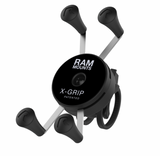 RAP-460Z-UN7U RAM X-Grip® Phone Mount with Low Profile Zip Tie Handlebar Base - Synergy Mounting Systems