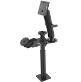 RAM-VP-SW2F-89-2461 RAM Mounts Tele-Pole™ with 8” & 9” Poles and Double Ball 75x75mm VESA Mount - Synergy Mounting Systems