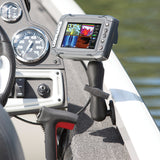 RAM-101-LO11 RAM Double Ball Mount for Lowrance Elite-5 & Elite-7 Ti & MORE - Synergy Mounting Systems