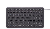 iKey SL-91 Small Footprint Rugged Backlit Keyboard with Epoxy Keycaps (USB) - Synergy Mounting Systems