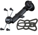 RAM-B-166-C-UN10U RAM Mounts X-Grip Large Phone Mount with RAM Twist-Lock Suction Cup Base - Synergy Mounting Systems