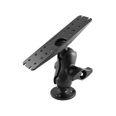 RAM-D-111U-C RAM Mounts 2.25-Inch Dia Ball Mount with 11 In X 3 In Rectangular Base - Synergy Mounting Systems