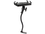 RAM-316-1-234-6U RAM Mounts POD I with 1.5 Inch Diameter Ball and Tough Tray II Netbook Cradle Holder - Synergy Mounting Systems