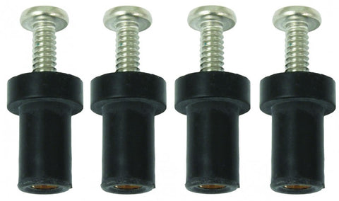 RAM-MARI-NUT-4U RAM Mounts Mari-Nut Rubber Expansion Brass Nuts (4 QTY) - Synergy Mounting Systems