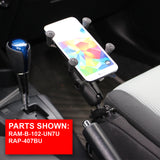 RAP-407BU RAM Mounts Tough-Wedge In-Vehicle Seat-Mounted Accessory - Synergy Mounting Systems