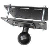 RAM-335-E-246 RAM Mounts Lift Truck Overhead Guard Base with Large 3 3/8 Inch Ball - Synergy Mounting Systems
