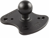 RAM-107BU RAM Fishfinder 1.5-inch Ball Adapter for Humminbird & Other Devices (SEE LIST) - Synergy Mounting Systems
