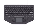 iKey SB-87-TP-M SkinnyBoard Mobile Keyboard with Touchpad - Synergy Mounting Systems