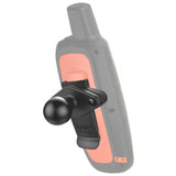 RAM-B-202-GA76U RAM Mounts Spine Clip Holder with Ball for Garmin Handheld Devices (SEE LIST) - Synergy Mounting Systems