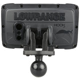 RAM-202-LO12 RAM Mounts C Size 1.5" Fishfinder Ball Adapter for the Lowrance Hook2 Series - Synergy Mounting Systems