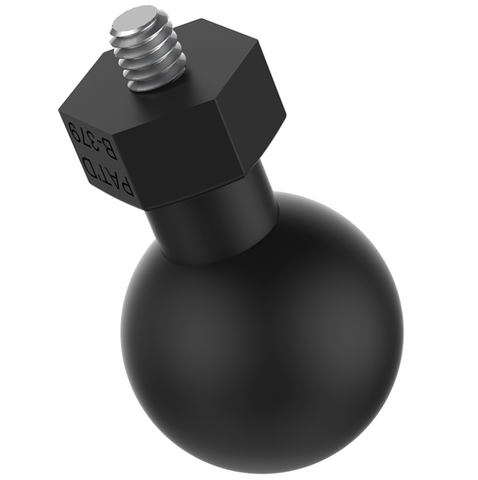 RAP-B-379U-252025 RAM Mounts 1" Tough-Ball with 1/4"-20 X .25" Male Threaded Post - Synergy Mounting Systems