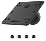 RAM-D-246U RAM Mounts 100x100mm VESA Plate w/ 2.25-Inch D-Size Ball