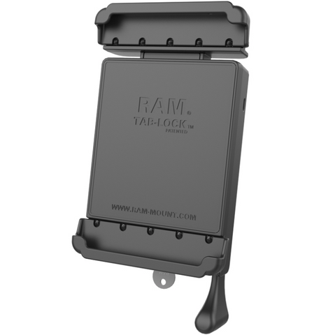RAM-HOL-TABL24U RAM Mounts Tab-Lock Locking Cradle for 8" Tablets including the Samsung Galaxy Tab 4 8.0 and Tab E 8.0 - Synergy Mounting Systems