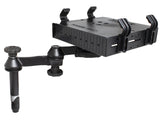 RAM-VP-SW1-4-234-3 RAM Mounts Tough-Tray™ with Double Swing Arms and 4" Upper Pole - Synergy Mounting Systems