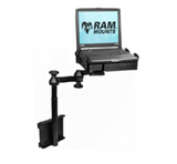 RAM-VBD-128-SW1 RAM Mounts Universal Vertical Drill-Down Laptop Mount - Synergy Mounting Systems