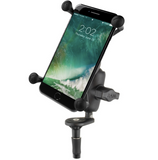 RAM-B-176-A-UN10U RAM Mounts X-Grip® Large Phone Mount with Motorcycle Fork Stem Base - Synergy Mounting Systems