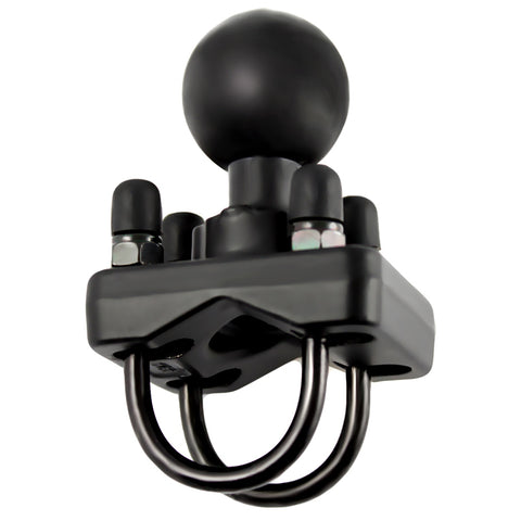 RAM-235U RAM MOUNTS Stainless Steel Double U-Bolt Base with 1.5" Ball - Synergy Mounting Systems