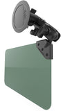 RAM-B-166-326-VIS-G1U RAM Mounts Twist-Lock™ Suction Cup Mount with Swivel Socket Arm & Sun Visor - Synergy Mounting Systems