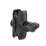 RAM-B-201U-A RAM Mounts 2" Aluminum Short Double Socket Arm for 1" ball - Synergy Mounting Systems