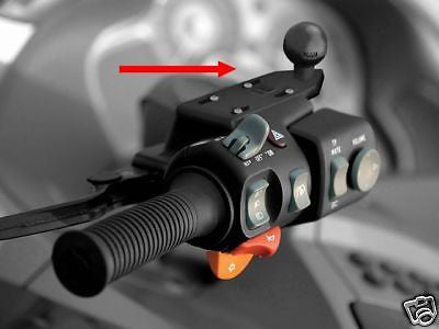 RAM-B-346U Ram Mounts Motorcycle Reservoir Cover SIDE BALL (SEE SCHEMATIC) - Synergy Mounting Systems