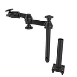 RAM-VB-159-SW1 RAM® No-Drill™ Laptop Mount for '07-13 Chevrolet Silverado + More - Synergy Mounting Systems