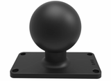 RAM-D-202U-24 RAM Mounts LARGE D-Size 2.25-Inch ball with 1.5" x 3.5" 4-Hole Pattern Base