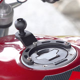 RAM-B-410U RAM Mounts Gas Tank Base 1-Inch Ball Honda, Suzuki, KTM, Yamaha & Victory (SEE COMPATIBILITY LIST) - Synergy Mounting Systems