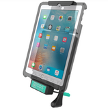 RAM-GDS-DOCKL-V2-AP8U RAM GDS® Locking Vehicle Dock for Apple iPad 5th & 6th Gen and Pro 9.7 - Synergy Mounting Systems