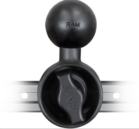 RAP-354-AAPRU RAM Mounts C-Size 1.5" Track Ball Side Track Base - Synergy Mounting Systems