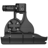 RAM-HOL-AP15CLU RAM EZ-Roll'r™ Combo Locking Holder for iPad 6th Gen, Air 2 + More - Synergy Mounting Systems