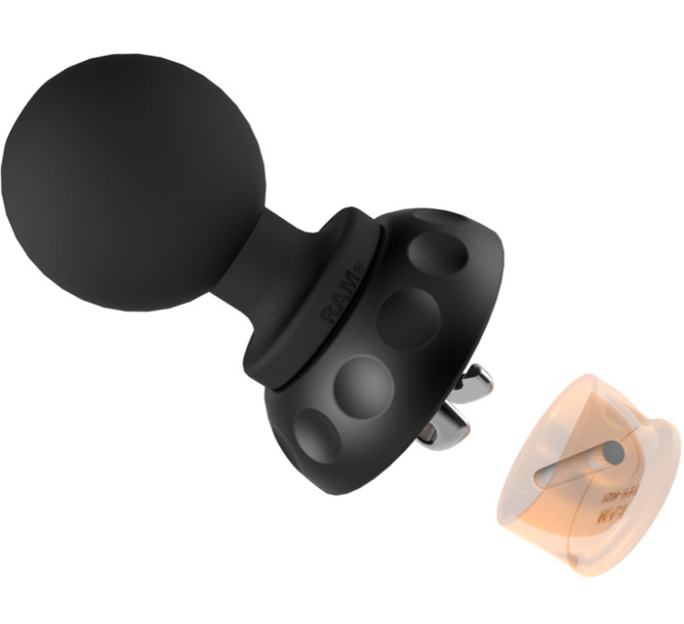 RAM Mounts Leash Plug Ball Adapter - Thumbnail 2