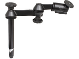 RAM-VP-SW1-8 RAM Mounts 8" Upper Pole with Double Swing Arms & Round Plate - Synergy Mounting Systems