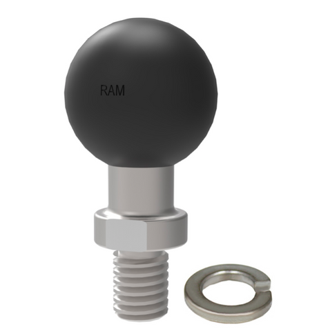 RAM-B-236U RAM Mounts B-Size 1-Inch Ball Adapter with 3/8"-16 Threaded Post - Synergy Mounting Systems