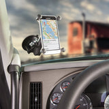 RAM-B-166-UN10U RAM Mounts Suction Cup Mount with Large Phone / Phablet X-Grip - Synergy Mounting Systems