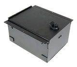 Havis C-AP-0945-L 9" Accessory Pocket W/Hinged Lid & Lock, 4.5"Deep - Synergy Mounting Systems