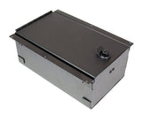 Havis C-AP-1245-L 12" Accessory Pocket W/Hinged Lid & Lock, 4.5" Deep - Synergy Mounting Systems