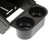 Havis C-CUP2-E-AS Dual External Cup Holder, 25 Degree Bend - Synergy Mounting Systems