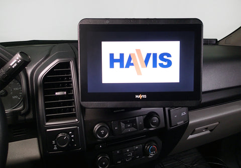 Havis C-DMM-2006 Dash Mount for 2017-2021 Ford F-250, 350, 450 Pickup and F-450, 550 Cab Chassis, 2018-2021 Ford Expedition, and 2015-2020 Ford F-150 - Synergy Mounting Systems
