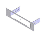 Havis C-EB20-SMC1-1P 1-Piece Equipment Mounting Bracket, 2" Mounting Space, Fits Federal Signal SMC-1 Model 330104, SMC-5 Model 330105 - Synergy Mounting Systems