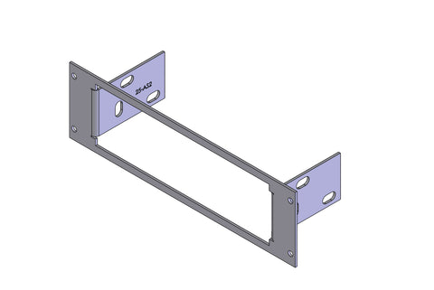 Havis C-EB25-AS2-1P 1-Piece Equipment Mounting Bracket, 2.5" Mounting Space, Fits Code 3/ Public Safety Equip. AS10, AS847, HS37, Slickstik - Synergy Mounting Systems