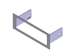 Havis C-EB30-EFS-1P 1-Piece Equipment Mounting Bracket, 3" Mounting Space, Fits E.F. Johnson Ascend/Summit Radio - Synergy Mounting Systems
