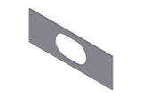 Havis C-EB30-KES-1P 1-Piece Equipment Mounting Bracket, 3" Mounting Space, Fits Kenwood KES-3 Speaker - Synergy Mounting Systems