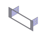 Havis C-EB30-TM4-1P 1-Piece Equipment Mounting Bracket, 3" Mounting Space, Fits Unitrol Delta Soft Touch, Unitrol Touchmaster TM4 - Synergy Mounting Systems