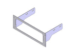 Havis C-EB30-VM6-1P 1-Piece Equipment Mounting Bracket, 3" Mounting Space, Fits Kenwood/E.F. Johnson VM600 & VM900 Self-contained radio - Synergy Mounting Systems