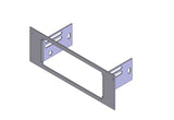 Havis C-EB30-W29-1P 1-Piece Equipment Mounting Bracket, 3" Mounting Space, Fits Whelen 295HFSC9 - Synergy Mounting Systems