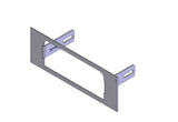 Havis C-EB30-WEP-1P 1-Piece Equipment Mounting Bracket, 3" Mounting Space, Fits Whelen Epsilon EPSL1 - Synergy Mounting Systems