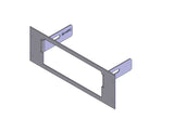 Havis C-EB30-WPC-1P 1-Piece Equipment Mounting Bracket, 3" Mounting Space, Fits Whelen Power Control Center - Synergy Mounting Systems